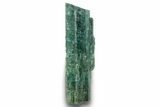 Green Elbaite Tourmaline Crystal - Leduc Mine, Quebec #244921-1